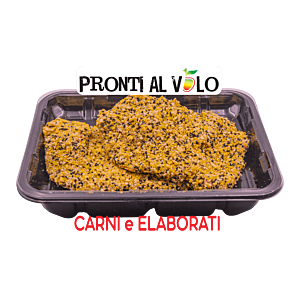 COTOLETTE DI POLLO PANATE SEMI SESAMO 300G (NP)