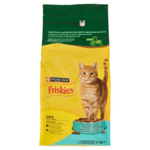 Purina Friskies Crocchette per Gatto con Tonno e Verdure 2kg