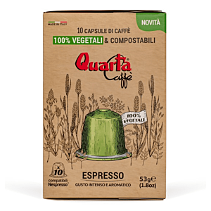 NESPRESSO CAPSULE DI CAFFE VEGETALI E COMPOSTABILI - 53 G
