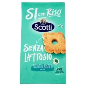 RISO SCOTTI BISCOTTO RUSTICO SI CON RISO SENZA LATTOSIO GR.350