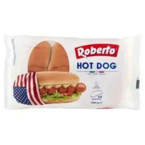 ROBERTO HOT DOG 4 PANINI 250 G