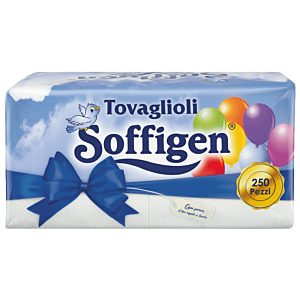 TOVAGLIOLI 33X33 250PZ 1VELO SOFFIGEN PACCO DOPPIO
