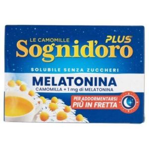 SOGNI D'ORO CAMOMILLA CON MELATONINA SOLUBILE 16X4