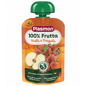 Plasmon Spremi e Gusta Mela e Fragola 100 g