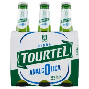 Tourtel Birra Analcolica - 3 x 33 cl (Confezione cluster da 3 bottiglie in vetro)