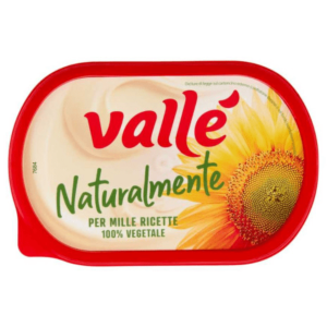 Vallé Margarina Naturalmente Olio di Girasole - 250 g