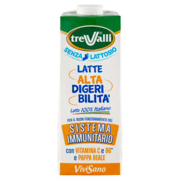 TREVALLI SENZA LATTOSIO LATTE ALTA DIGERIBILITÀ VIVI SANO 1000 ML