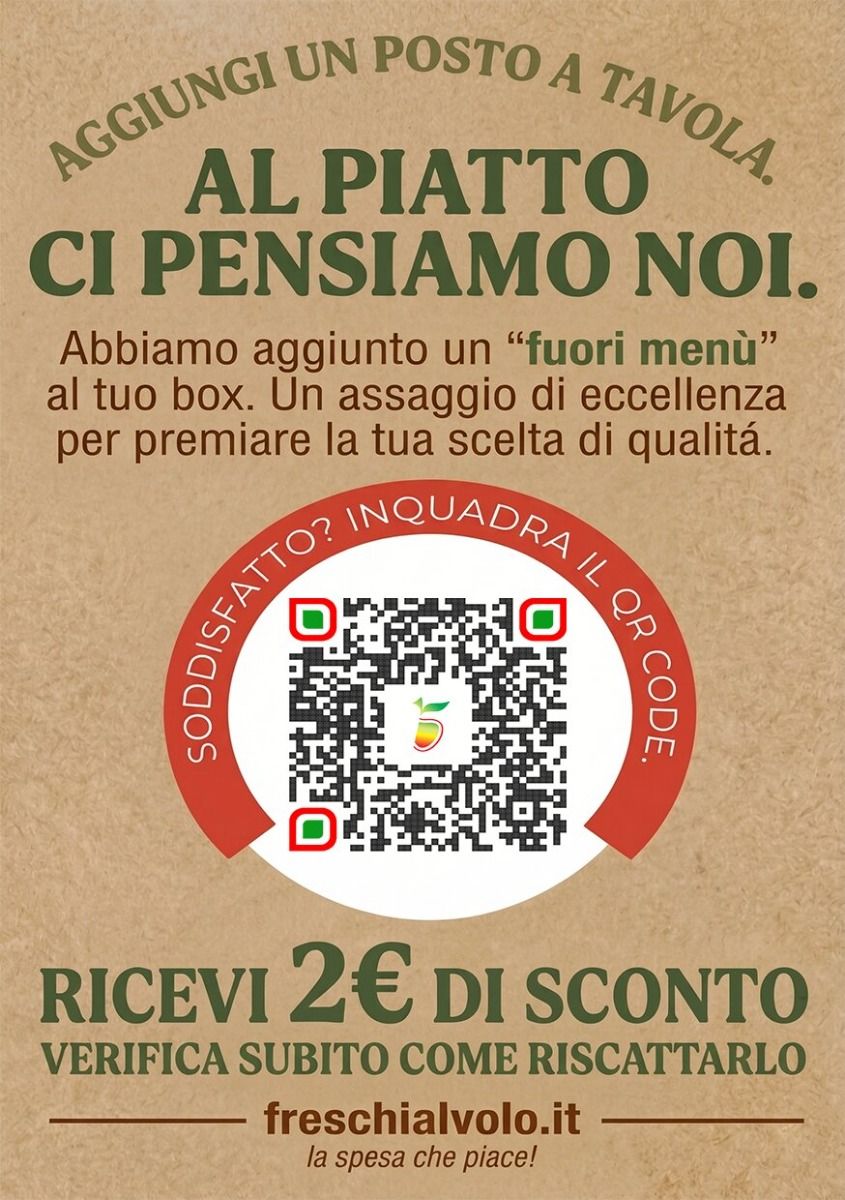 Buono Sconto 2 Euro Prontialvolo Freschialvolo